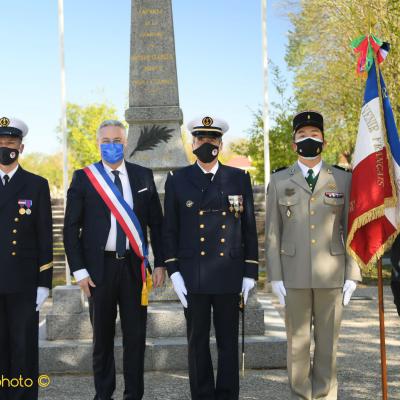 Cérémonie de la journée nationale de la déportation 25/04/2021